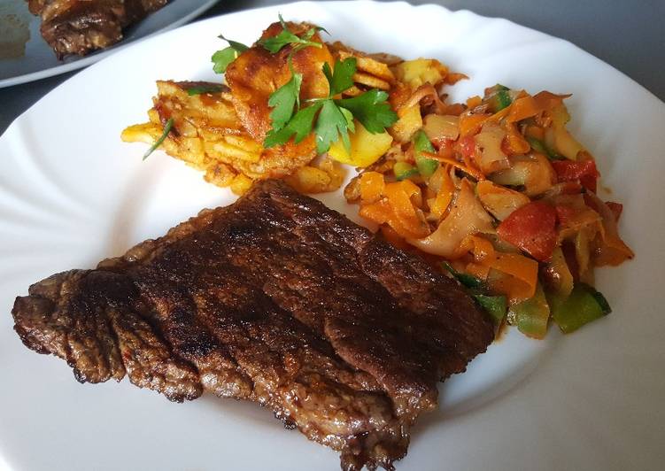 Resep Steak Sapi Sederhana Oleh Dapur Mala Cookpad