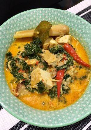 Foto resep Sayur santan kale + tahu