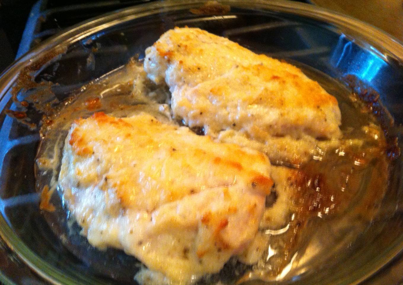 Parmesan Garlic Chicken Bake