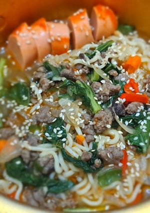 Foto resep Spicy Beef Noodle