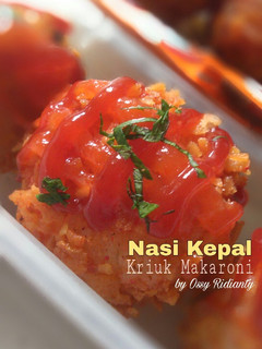 Foto resep Nasi Kepal Kriuk Makaroni