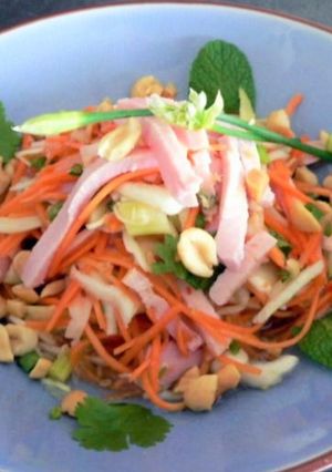 Une photo de Salade vietnamienne au porc