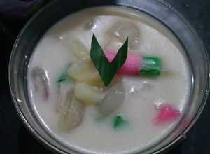 Foto resep 18.1. Kolak singkong, kolkal dan pacar cina