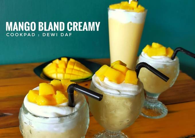 Resep Mango Blend creamy, Sempurna