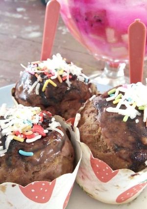 Foto resep Banana choco muffin