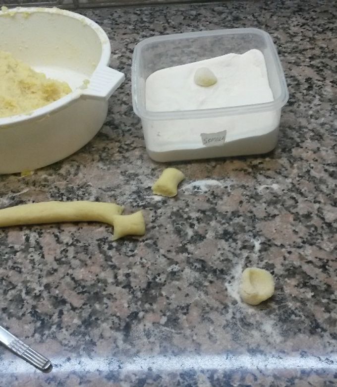 Una foto de Ñoquis de papa