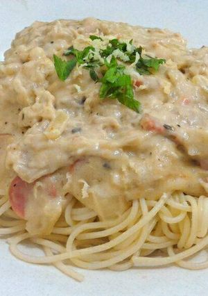 Foto resep Tuna Spaghetti Carbonara