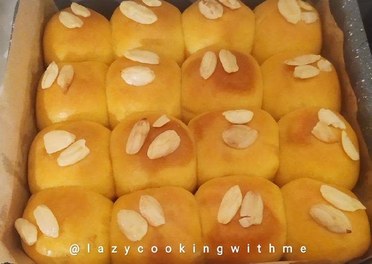 Cara Gampang Membuat Roti labu kuning Anti Gagal