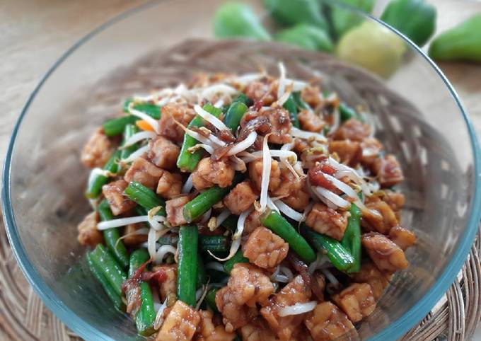 Resep Orek Tempe Kacang Panjang / Resep Orek Tempe Kacang ...