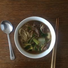 Simple Beef noodles A picture of Simple Beef noodles.