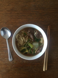 A picture of Simple Beef noodles.