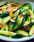 🌱 Bí Ngòi Non Xào Cà Rốt Chay