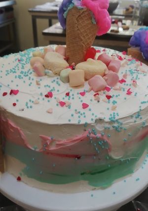 Una foto de Pastel funfeticake