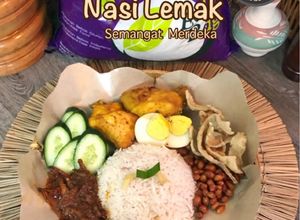 Gambar Nasi Lemak Semangat Merdeka