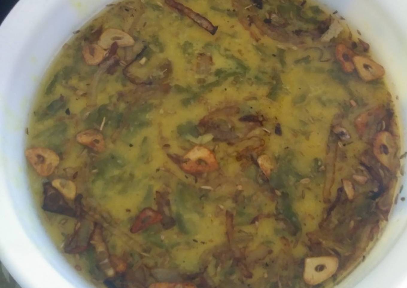 Mong daal palak