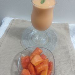 A picture of Papaya shake.