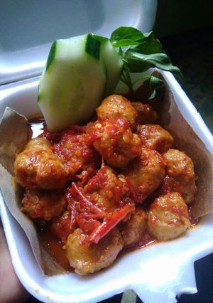 Foto resep Bakso mercon