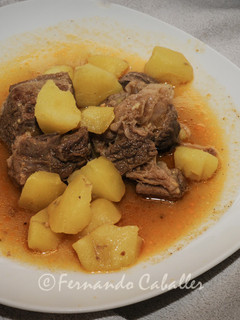 Una foto de Guisado de costillas