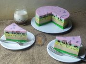 Gambar puding pandan