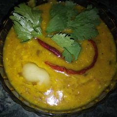 A picture of Rajasthani Panchmel Dal.