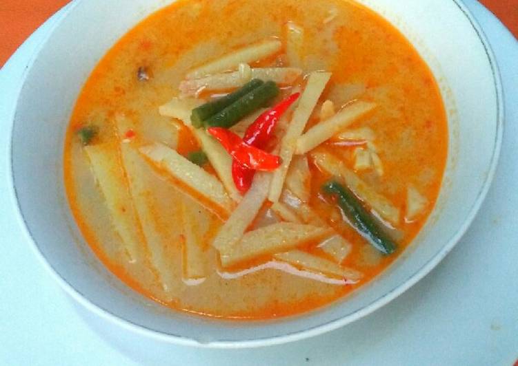 Resep masakan Lodeh Rebung 🌻 | Bahan Membuat Lodeh Rebung 🌻 Yang Enak dan Simpel