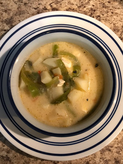 Una foto de CALDO DE QUESO🧀