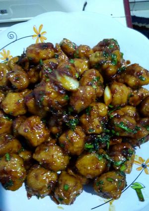 Foto resep Bakso goreng pedas