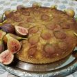 Torta invertida de Higos (súper esponjosa)