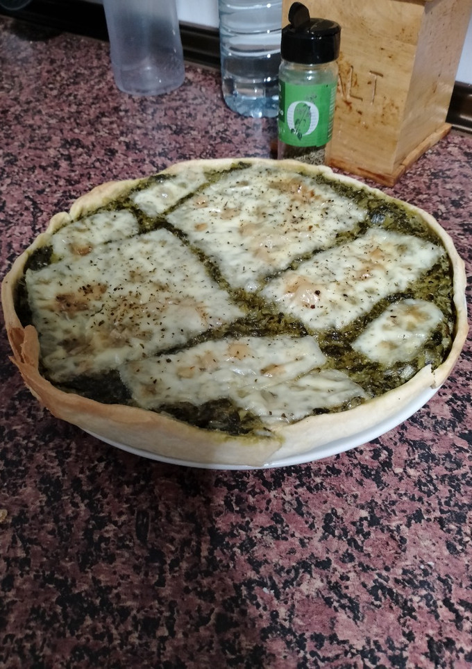 Una foto de Quiche de Espinacas