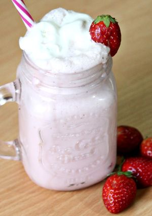 A picture of Strawberry Milkshake.