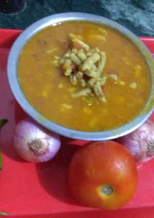 A picture of Sav tamatar ki sabji.