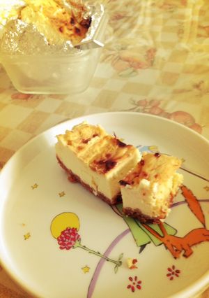 [小烤箱食譜] 起司蛋糕 的食譜成品照片