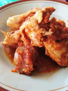 Foto resep 28. Ayam kampung bumbu balado