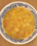 Суп картопляний з бобовими (горох, квасоля, сочевиця)