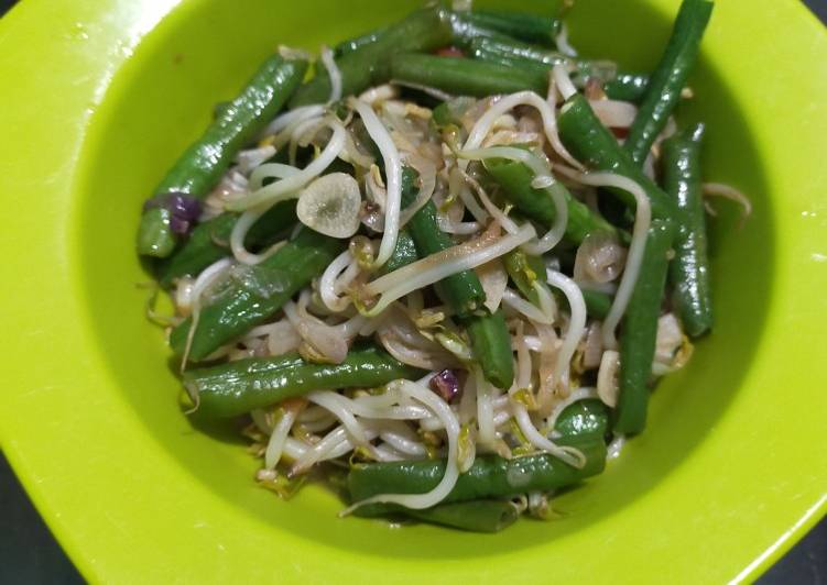 Tumis Tauge Kacang Panjang