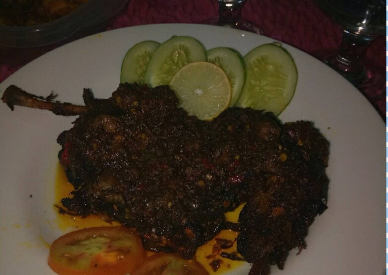Bebek bumbu hitam/Nasi Bebek madura