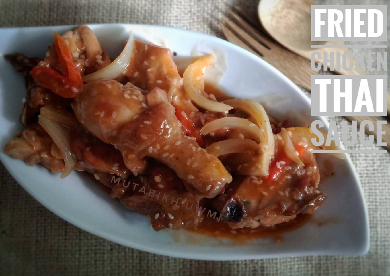 Fried Chicken Thai Sauce