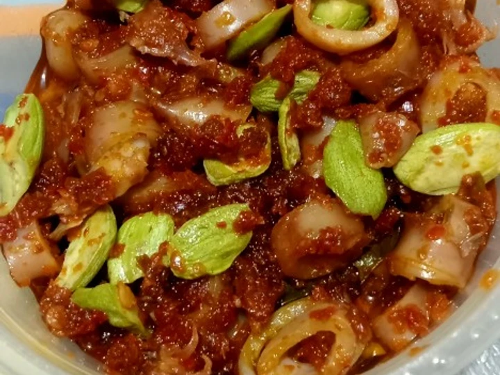 Easy Steps to Make Recipes Sambal cumi pete the Delicious Make You Drink.