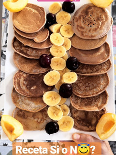 Una foto de Crepes caseros saludables