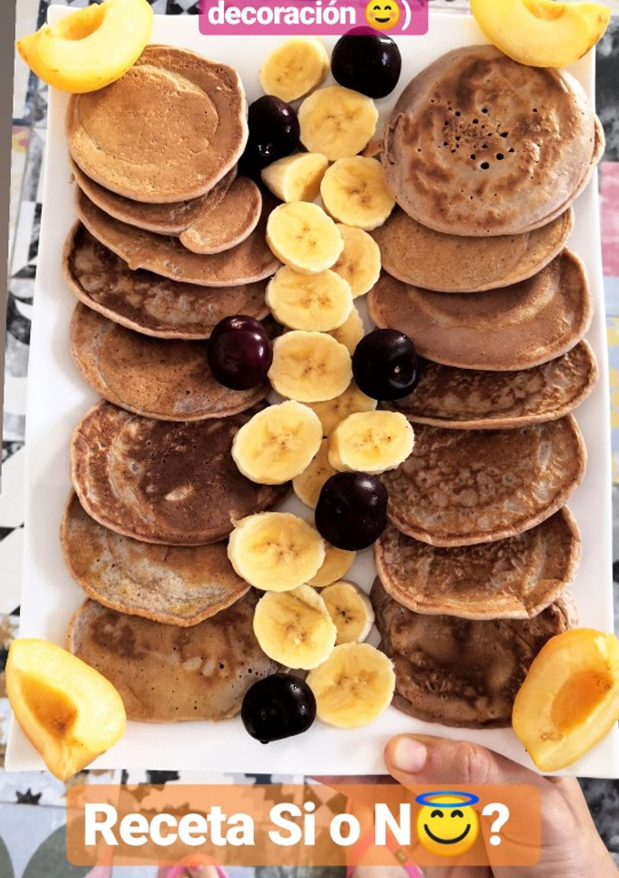 Una foto de Crepes caseros saludables