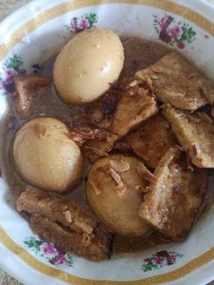 Foto resep Semur Telor Tahu Tempe