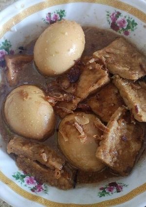 Foto resep Semur Telor Tahu Tempe