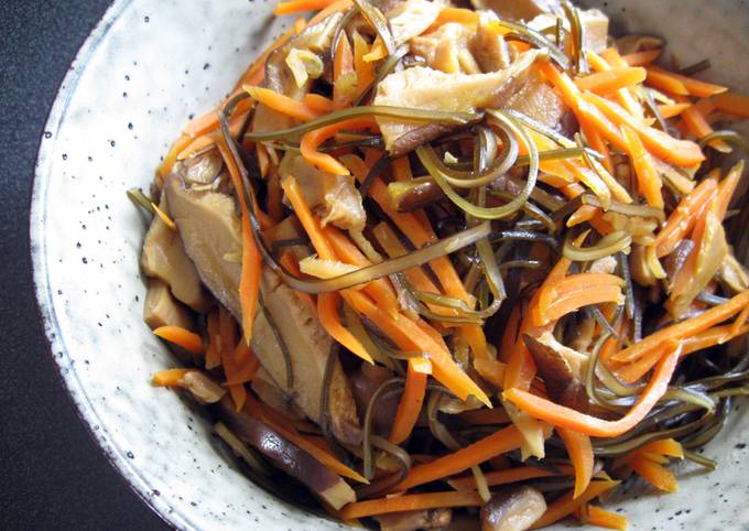 Kombu Carrot & Shiitake ‘Nimono’