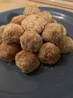 Almáspite golyók recept fotója