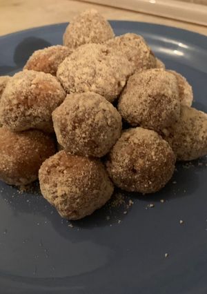 Almáspite golyók recept fotója