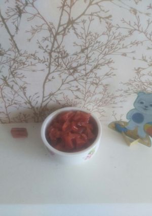 عکسی از دستور مربای به :-)