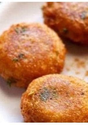 A picture of व्रत की स्पेशल आलू की टिक्की.