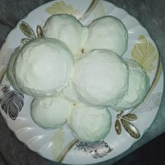 A picture of Homemade butter with balai.