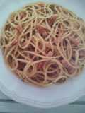 Spaghetti a la carbonara