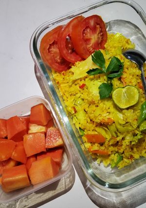 Foto resep Nasi Goreng Kunyit